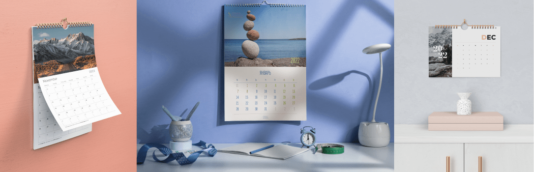 Настенные перекидные календари
